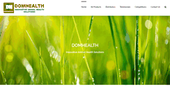 Desktop Screenshot of domhealth.co.nz